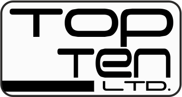 zdjęcie banera firmy Top Ten Ltd. fartuchy medyczne kucharskie